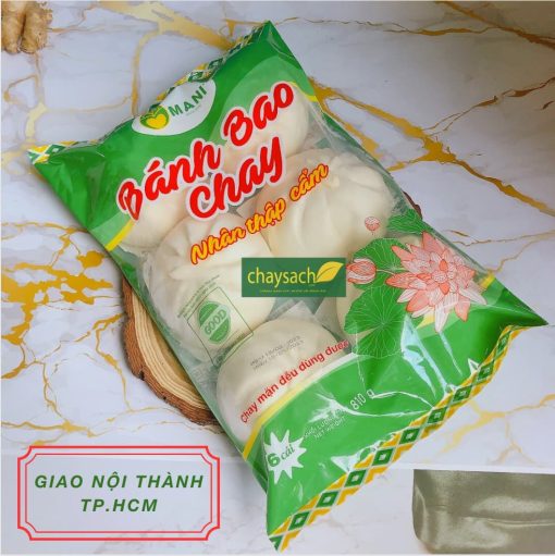 Bánh Bao Chay Thập Cẩm 6 Bánh 810G