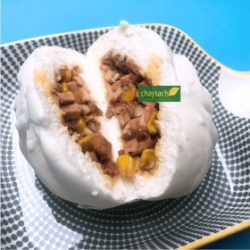 [810G] Bánh báo chay nhân xá xíu, đặc biệt thơm ngon - Thực phẩm chay sạch Chaysach.com