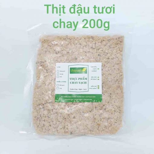 Thịt chay từ đậu tươi 200 gram