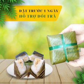 Bánh chưng chay 300g (6 cái) Đặt Trước 1 Ngày Chỉ Ship Nội Thành TPHCM - Thực phẩm chay sạch Chaysach.com