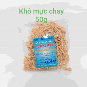 Khô Mực Chay Bà Hai Mập 50G - Thực phẩm chay sạch Chaysach.com