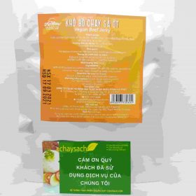 Khô bò chay sả ớt An Nhiên 50g - Thực phẩm chay sạch Chaysach.com