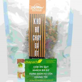Khô bò chay sả ớt An Nhiên 50g - Thực phẩm chay sạch Chaysach.com