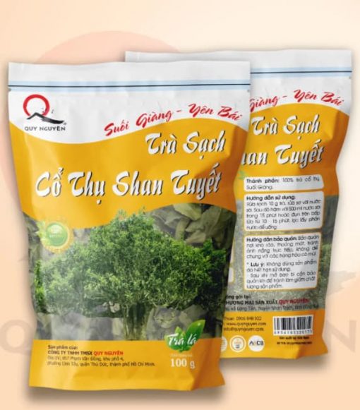Trà suối giàng nguyên lá loại 1 100g - Thực Dưỡng Cao Cấp Chùa Long Hương Thầy Tuệ Hải sản xuất