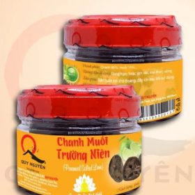Chanh muối trường niên 220g- Thực Dưỡng Cao Cấp Chùa Long Hương Thầy Tuệ Hải sản xuất - Thực phẩm chay sạch Chaysach.com