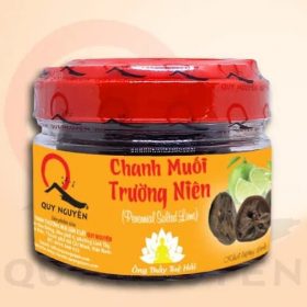Chanh muối trường niên 220g- Thực Dưỡng Cao Cấp Chùa Long Hương Thầy Tuệ Hải sản xuất - Thực phẩm chay sạch Chaysach.com