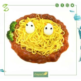 [240g] Mì củ nghệ cung cấp vitamin C, vitamin E, chất xơ, cải thiện hệ tiêu hoá. - Thực phẩm chay sạch Chaysach.com