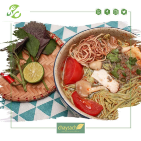 Mì cải bó xôi 240g, bổ sung Vitamin E, Sắt và Canxi giúp xương chắc khỏe, ngừa ung thư da. - Thực phẩm chay sạch Chaysach.com