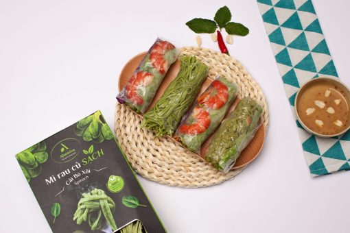 Mì cải bó xôi 240g, bổ sung Vitamin E, Sắt và Canxi giúp xương chắc khỏe, ngừa ung thư da. - ảnh 6