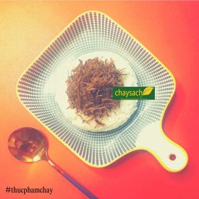[500g] Chà bông (Ruốc) nấm hương, nguyên chất 100% từ chân nấm hương. Chỉ ship nội thành TP.HCM - Thực phẩm chay sạch Chaysach.com
