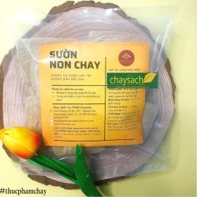 [200G] Sườn Non Chay Hoàng Kim Loại Ngon Ngon, Dai, Không Chất Bảo Quản - Thực phẩm chay sạch Chaysach.com