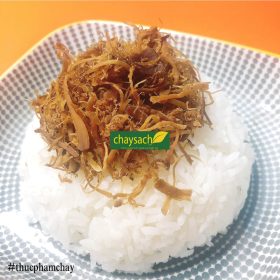 [500g] Chà bông (Ruốc) nấm hương, nguyên chất 100% từ chân nấm hương. Chỉ ship nội thành TP.HCM - Thực phẩm chay sạch Chaysach.com
