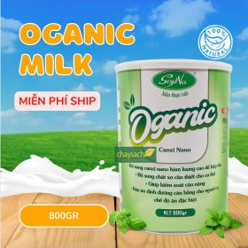 Sữa Oganic Soyna – Canxi Nano 800g. Bữa ăn hoàn hảo cho người tiểu đường - Thực phẩm chay sạch Chaysach.com