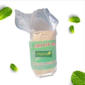 [500g] Chả ớt xanh Hoa Lạc. Từ mì căn và ớt xanh - Thực phẩm chay sạch Chaysach.com