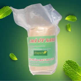 [500g] Chả ớt xanh Hoa Lạc. Từ mì căn và ớt xanh - Thực phẩm chay sạch Chaysach.com