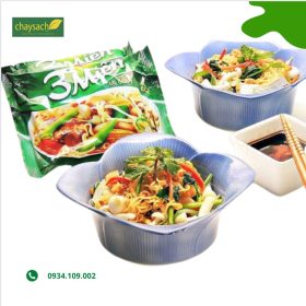 [ Gói 65g ] Mì chay lá đa 3 Miền. Món chay đậm đà từ 3 vùng Miền - Thực phẩm chay sạch Chaysach.com