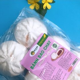[810G] Bánh báo chay nhân xá xíu, đặc biệt thơm ngon - Thực phẩm chay sạch Chaysach.com