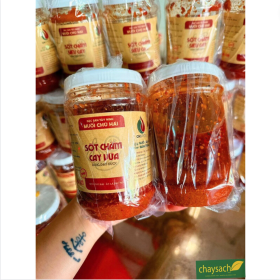 [500g] Sốt chấm chay Chú Hải ăn là nghiền, loại cay vừa - Thực phẩm chay sạch Chaysach.com