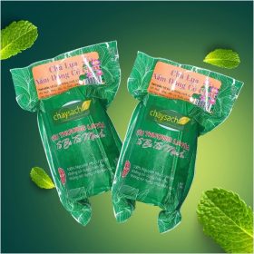 [500G] Chả lụa nấm đông cô Mani, gói truyền thống với lá chuối, thơm nồng từ tiêu - Thực phẩm chay sạch Chaysach.com