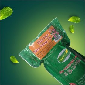 [500G] Chả lụa nấm đông cô Mani, gói truyền thống với lá chuối, thơm nồng từ tiêu - Thực phẩm chay sạch Chaysach.com