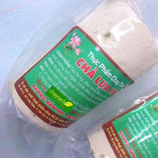 [250g] Chả lụa hủ ky ớt xiêm xanh chay - ảnh 3