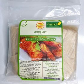 Khô Lăn Phồng Chay Phương Loan 200G - Thực phẩm chay sạch Chaysach.com